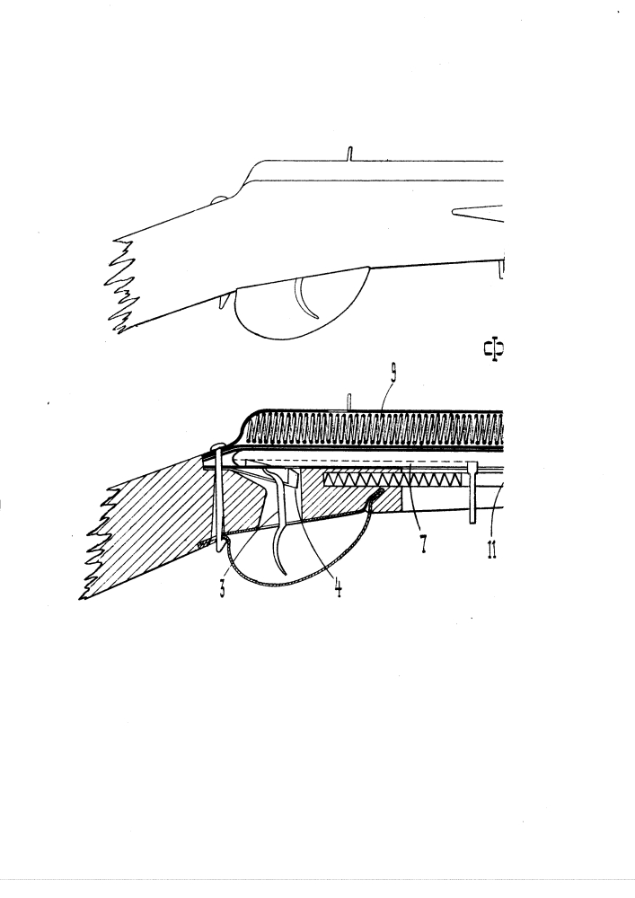 Пружинное репетирное ружье (патент 2914)
