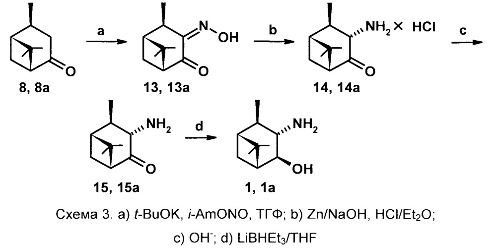 Новые 3,4-гидроксиамины пинановой структуры (патент 2631871)