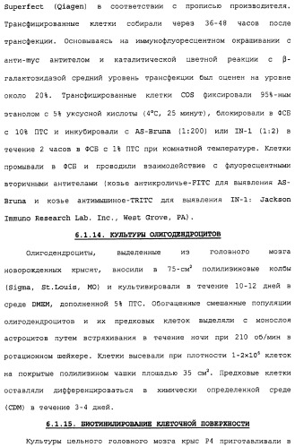 Поликлональное антитело против nogo, фармацевтическая композиция и применение антитела для изготовления лекарственного средства (патент 2432364)