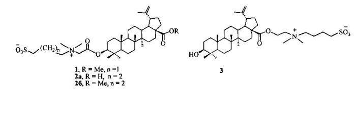 Способ получения сульфобетаинов на основе бетулиновой кислоты (патент 2588138)