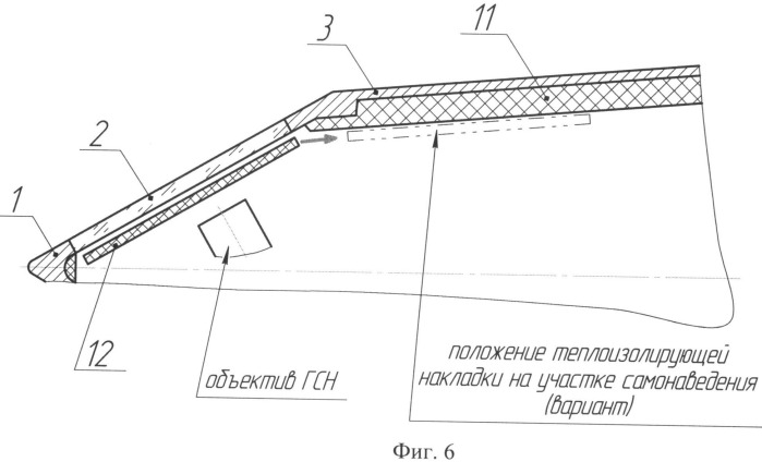 Головной отсек летательного аппарата (патент 2505452)