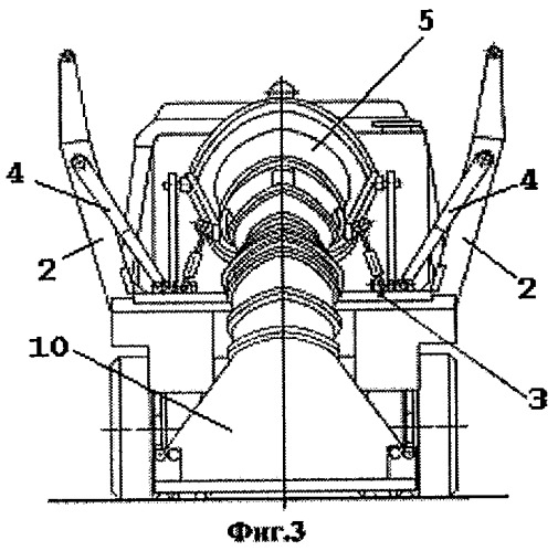 Газоструйная машина для очистки от снежно-ледяных образований на базе лесовозного тягача (патент 2288316)