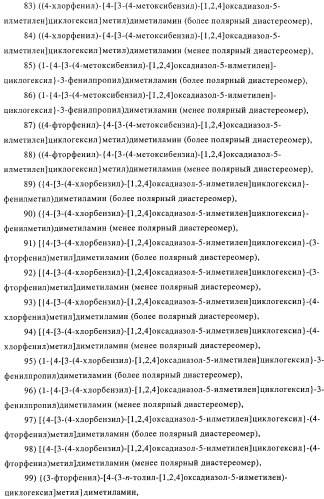 Замещенные производные оксадиазола и их применение в качестве лигандов опиоидных рецепторов (патент 2430098)