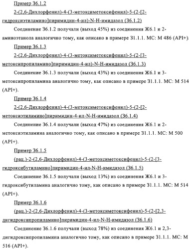 2-(2,6-дихлорфенил)диарилимидазолы, способ их получения (варианты), промежуточные продукты и фармацевтическая композиция (патент 2320645)