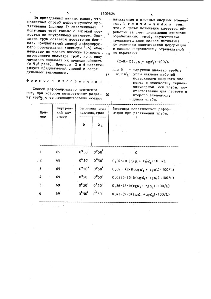 Способ деформирующего протягивания (патент 1609624)