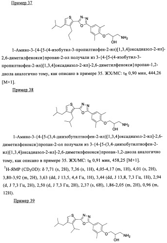 Новые производные тиофена в качестве агонистов рецептора s1p1/edg1 (патент 2437877)