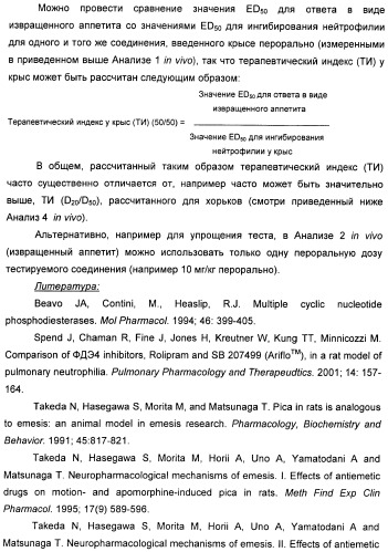 Пиразоло[3,4-b]пиридиновое соединение и его применение в качестве ингибитора фдэ4 (патент 2378274)