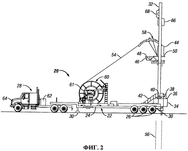 Система и способ бурения скважины с применением гибкой насосно-компрессорной трубы (патент 2406813)