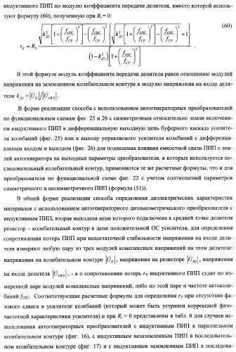 Автогенераторный диэлькометрический преобразователь и способ определения диэлектрических характеристик материалов с его использованием (варианты) (патент 2361226)