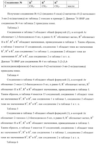 1-алкинил-2-арилоксиалкиламиды и их применение в качестве фунгицидов (патент 2394024)