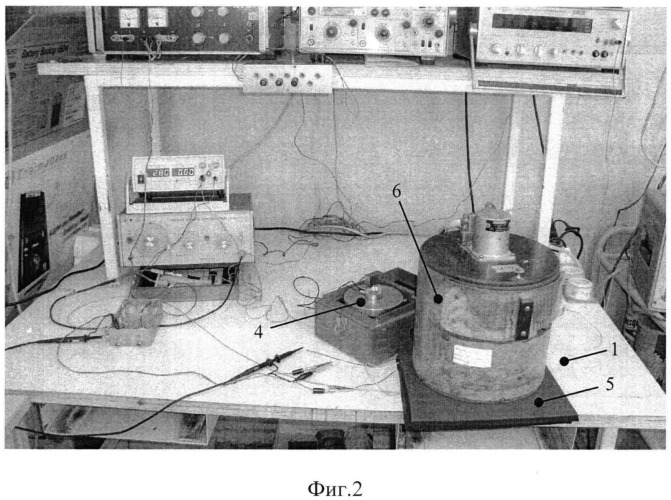 Измерительный стенд для определения коэффициента преобразования пьезокерамических акселерометров (патент 2540940)