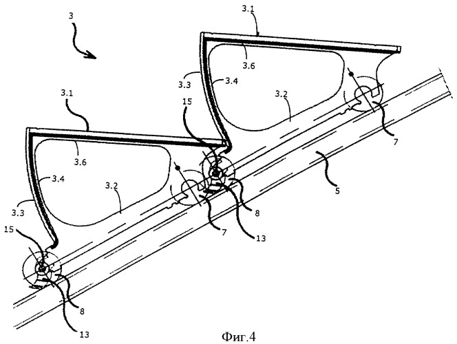 Эскалатор с аварийными направляющими средствами (патент 2416568)