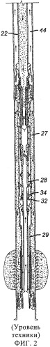 Заканчивание скважин большого диаметра с фиксацией положения оборудования (патент 2478774)