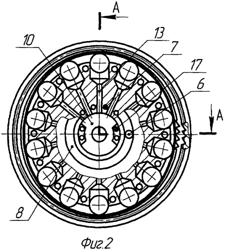 Волновой газогидродвигатель (патент 2340813)