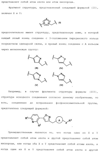 Производные пиридина, замещенные гетероциклическим кольцом и фосфоноксиметильной группой и содержащие их противогрибковые средства (патент 2485131)