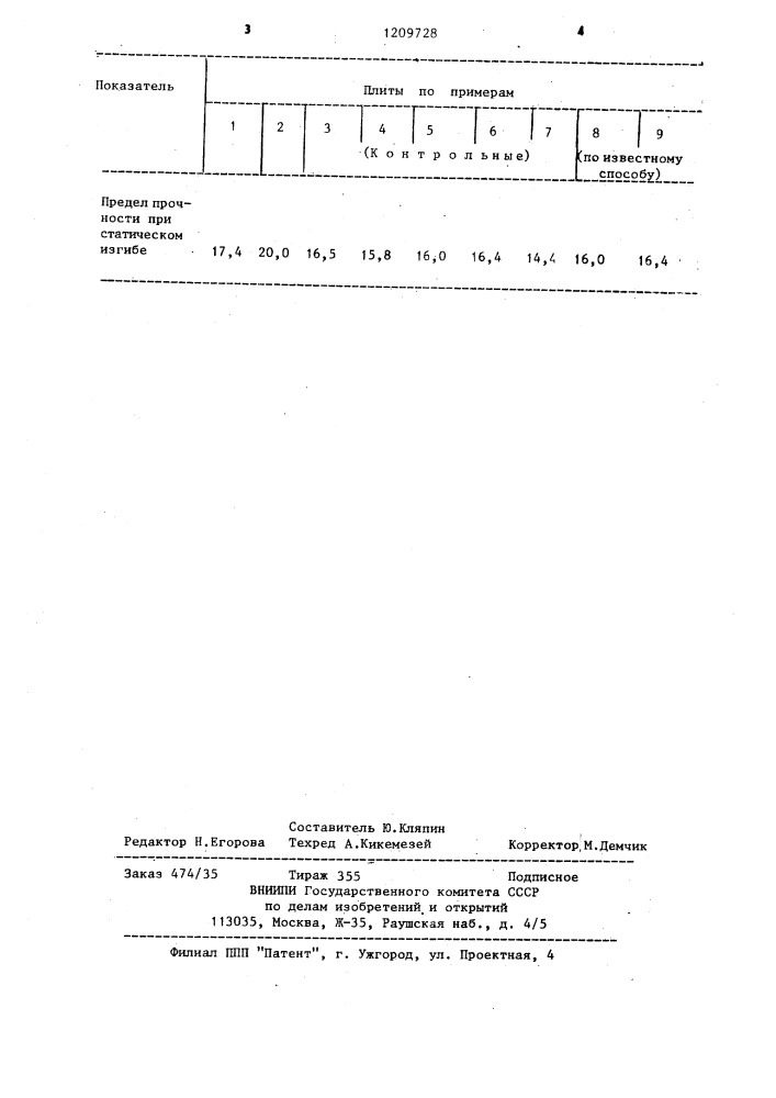 Способ изготовления древесностружечных плит (патент 1209728)