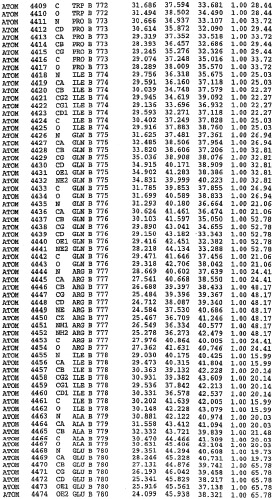 Кристаллическая структура фосфодиэстеразы 5 и ее использование (патент 2301259)