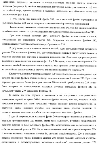 Банк фильтров анализа, банк фильтров синтеза, кодер, декодер, смеситель и система конференц-связи (патент 2426178)