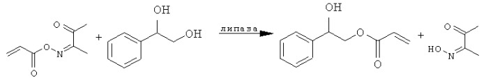 Ферментативное получение сложных эфиров (мет)акриловой кислоты (патент 2431673)