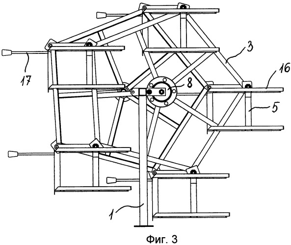 Роторный стеллаж (патент 2330400)