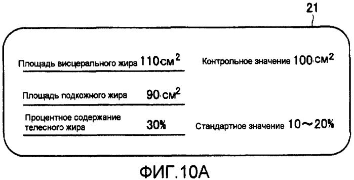 Устройство для измерения телесного жира, допускающее удобное и точное измерение количества висцерального жира (патент 2390307)