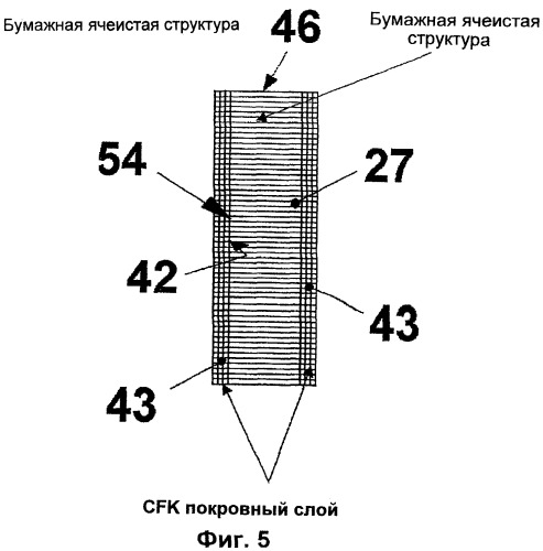 Панельная конструкция для внутренней облицовки пассажирского салона летательного аппарата (патент 2387575)