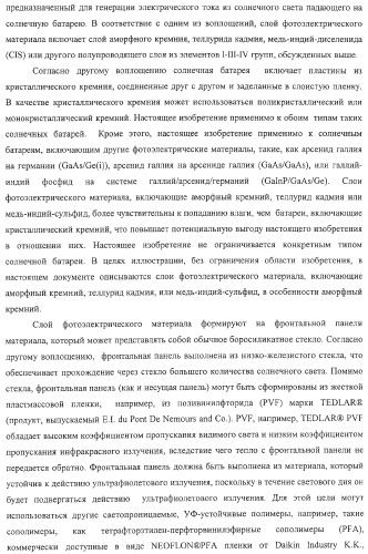 Солнечная батарея, включающая клеевую композицию с низкой скоростью проницаемости водяных паров (варианты), и способ ее изготовления (патент 2316847)