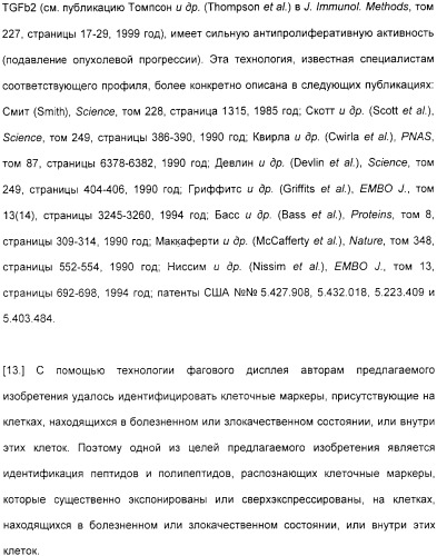 Специфические антитела человека для избирательной терапии рака (патент 2316564)