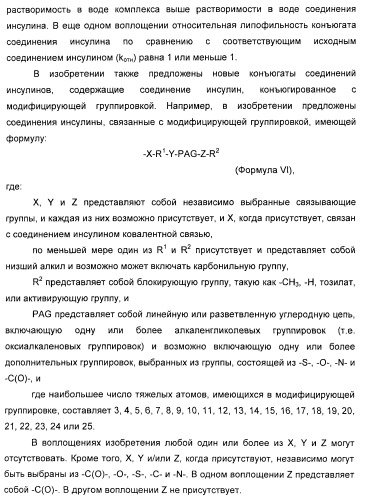 Инсулин-олигомерные конъюгаты, их препараты и применения (патент 2393168)