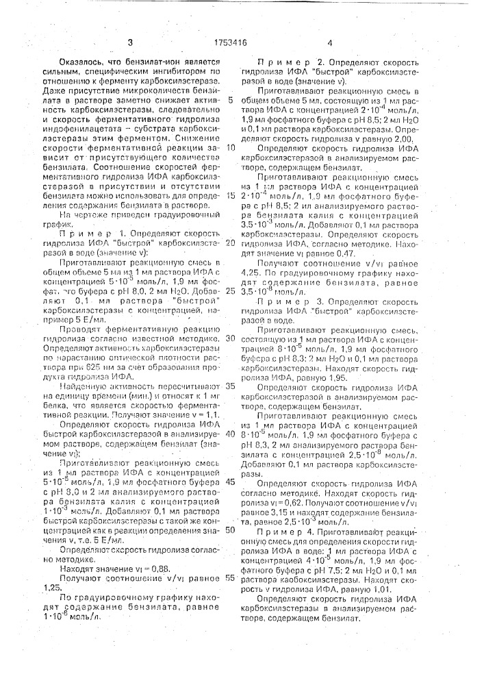 Способ определения бензилатов в растворе (патент 1753416)