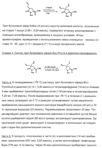Новые пептиды как ингибиторы ns3-серинпротеазы вируса гепатита c (патент 2404189)