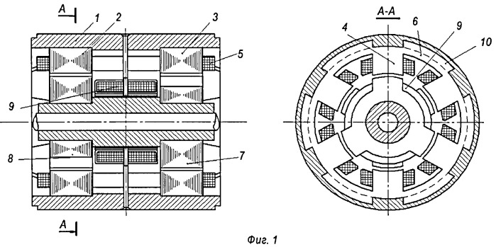 Индукторная машина (патент 2524166)