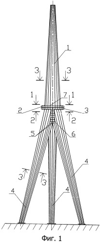 Узел соединения трубчатых стержней (патент 2511239)