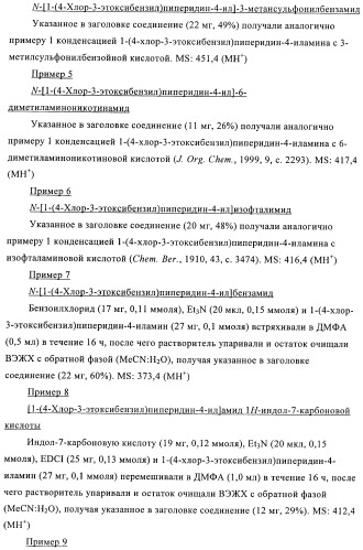 Производные пиперидин-4-иламида и их применение в качестве антагонистов рецептора sst подтипа 5 (патент 2403250)