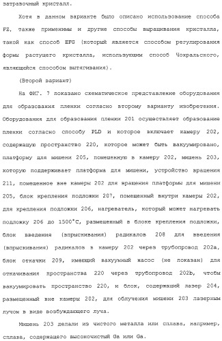 Способ выращивания тонкой монокристаллической пленки, светоизлучающее устройство на основе ga2o 3 и способ его изготовления (патент 2313623)