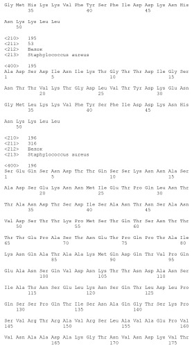 Композиции для иммунизации против staphylococcus aureus (патент 2508126)