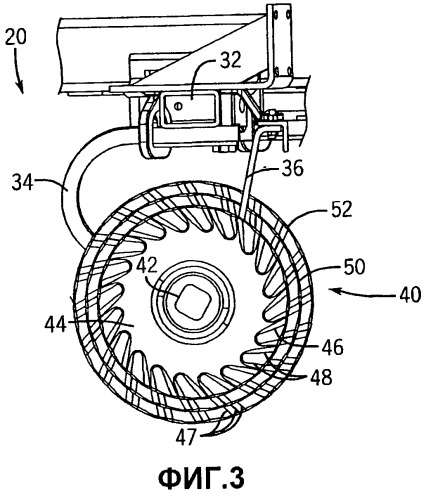 Система и способ для вертикальной обработки почвы с неглубокими дисковыми ножами (патент 2529910)
