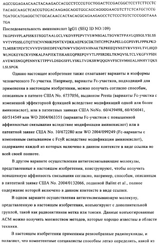 Антигенсвязывающие молекулы, которые связывают egfr, кодирующие их векторы и их применение (патент 2488597)