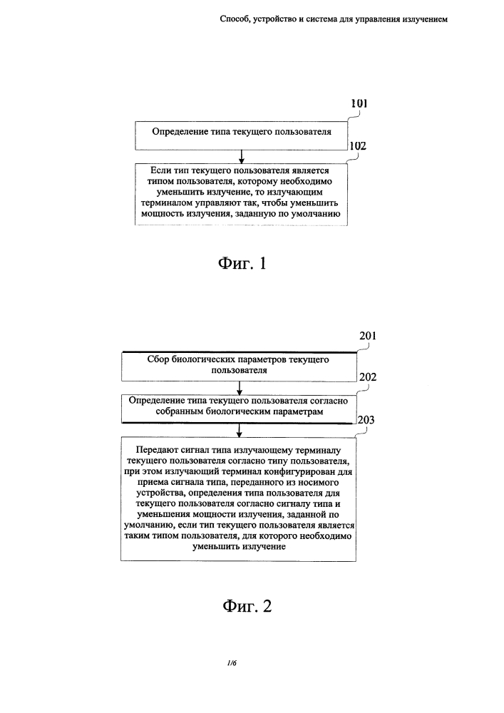 Способ, устройство и система для управления излучением (патент 2611729)