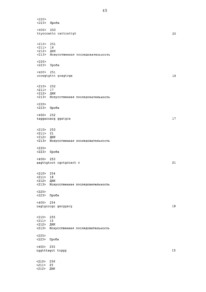 Анализ респираторной инфекции (патент 2642304)