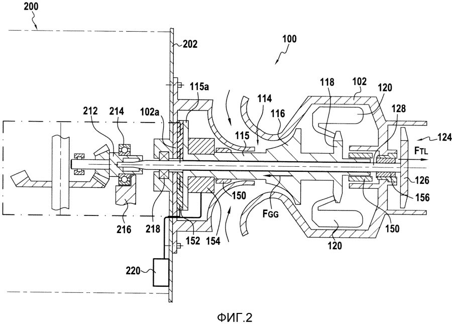 Несмазываемая конструкция для турбовального двигателя (патент 2594058)