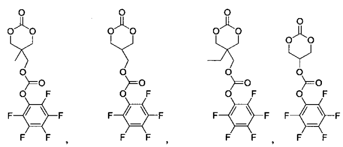 Циклические карбонильные соединения с боковыми пентафторфенилкарбонатными группами, их получение и получаемые из них полимеры (патент 2572246)