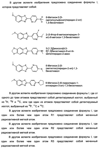 Новые гетероарил-замещенные бензотиазолы (патент 2448106)