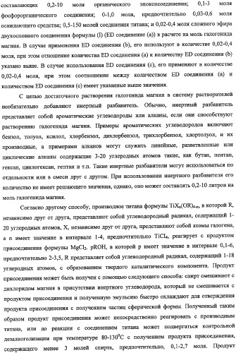 Каталитический компонент для полимеризации олефинов и катализатор, содержащий такой компонент (патент 2358987)