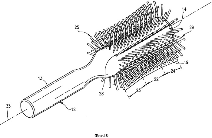 Щетка для волос (патент 2279236)