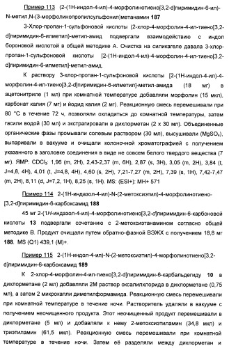 Ингибиторы фосфоинозитид-3-киназы и содержащие их фармацевтические композиции (патент 2437888)