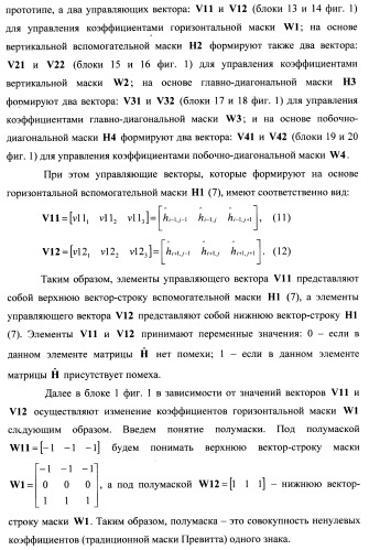 Способ помехоустойчивого градиентного выделения контуров объектов на цифровых изображениях (патент 2403616)