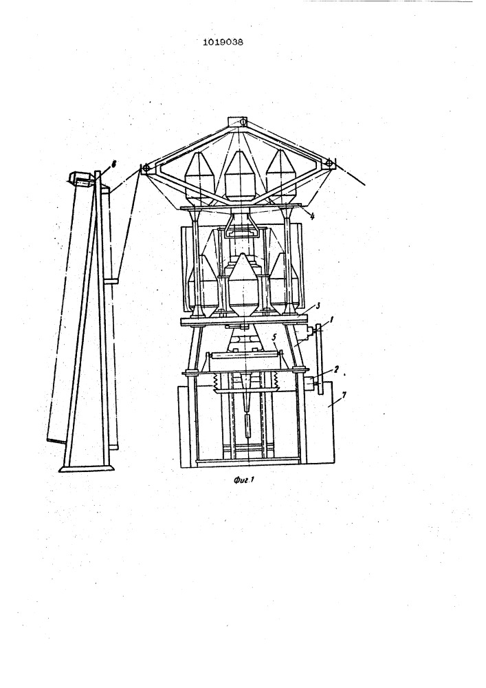 Механизм вязания кругловязальной машины (патент 1019038)