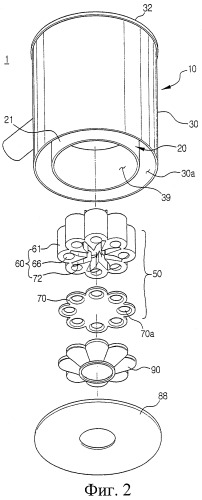 Мультициклонный пылесборник для пылесоса и пылесос, в котором используется этот пылесборник (патент 2315541)