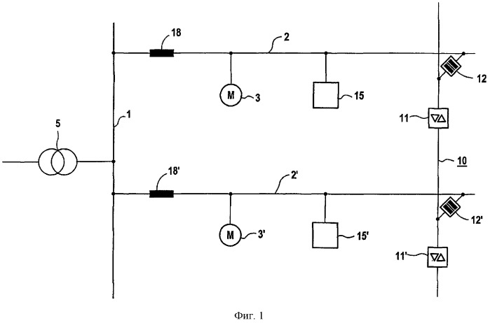 Способ для передачи высокочастотных сигналов по сетям низкого напряжения и соответствующее устройство (патент 2269869)